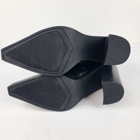 Steve Madden SILVEE Women Boot Bootie Pointed Toe Black Zip Size 10M - Picture 11 of 13